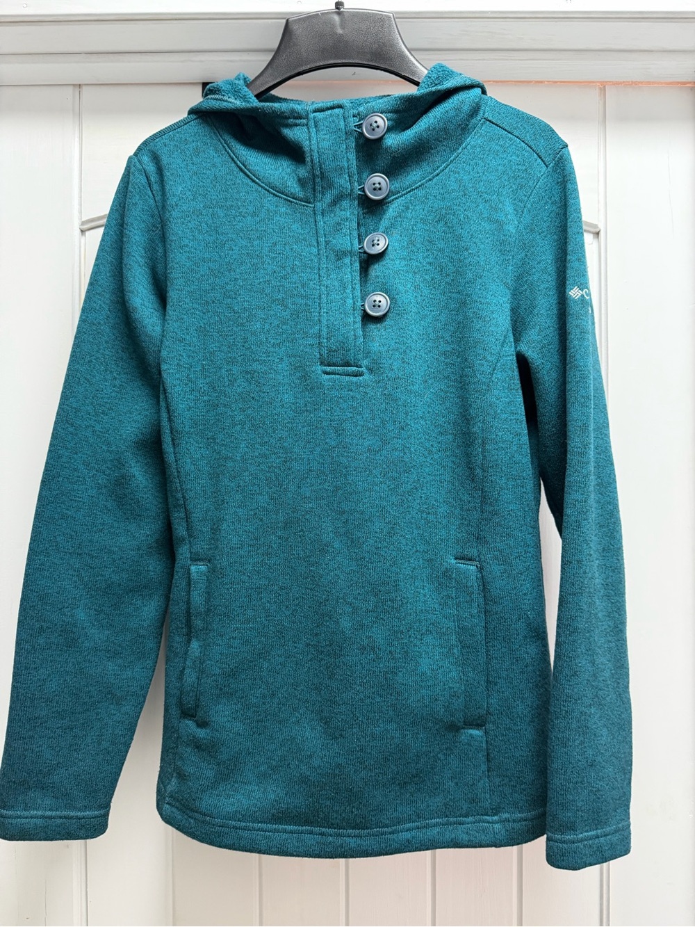 Columbia Women's Hooded Button Pullover Sweater